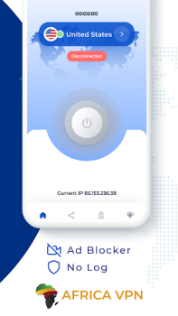 Télécharger Africa VPN - Get Africa IP Outils pour Android Capture d'écran 2
