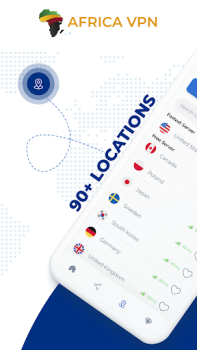 Télécharger Africa VPN - Get Africa IP Outils pour Android Capture d'écran 3