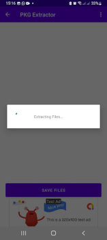 Télécharger Pkg File Opener & Extractor Outils pour Android Capture d'écran 5