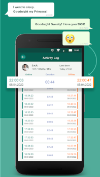 Télécharger Last Seen Online Tracker Outils pour Android Capture d'écran 2