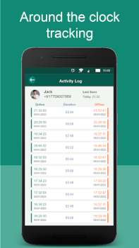 Télécharger Last Seen Online Tracker Outils pour Android Capture d'écran 3