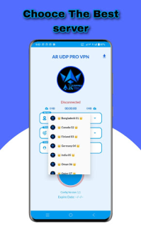 Télécharger AR UDP PRO VPN Outils pour Android Capture d'écran 2