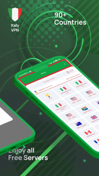 Télécharger Italie VPN Italie VPN IP Outils pour Android Capture d'écran 4