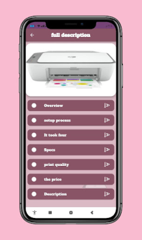 Télécharger HP DeskJet 2710 Printer Outils pour Android Capture d'écran 6