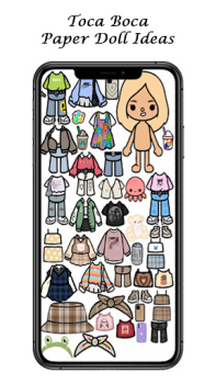 Télécharger Poupée en papier toaco boca Personnalisation pour Android Capture d'écran 2