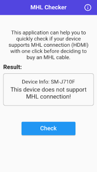Télécharger MHL Checker - Control HDMI Outils pour Android Capture d'écran 2