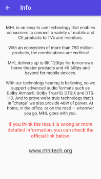 Télécharger MHL Checker - Control HDMI Outils pour Android Capture d'écran 3