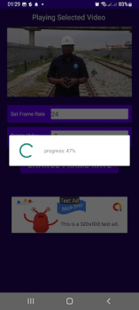 Télécharger Video Frame Rate Changer (FPS) Lecteurs et éditeurs de vidéos pour Android Capture d'écran 2