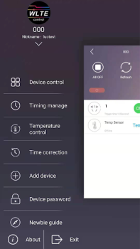 Télécharger WLTE control Outils pour Android Capture d'écran 4