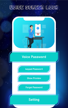 Télécharger verrouillage de l'écran vocal Outils pour Android Capture d'écran 5
