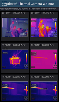 Télécharger Voltcraft Thermal Imaging Outils pour Android Capture d'écran 2
