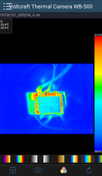 Télécharger Voltcraft Thermal Imaging Outils pour Android Capture d'écran 3