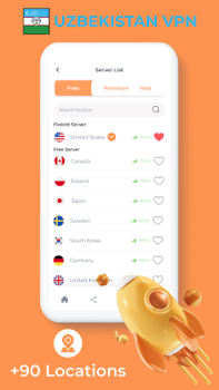 Télécharger Uzbekistan VPN - Private Proxy Outils pour Android Capture d'écran 3