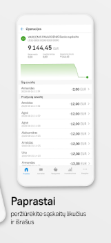 Télécharger SEB Lietuva Finance pour Android Capture d'écran 3