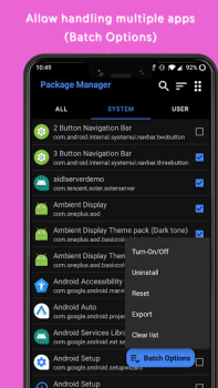 Télécharger Package Manager Outils pour Android Capture d'écran 7