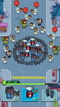 Télécharger Alien Fight: Police vs Zombie Occasionnel pour Android Capture d'écran 4
