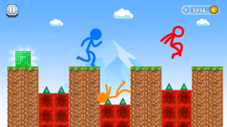 Télécharger Stickman Parkour Cours et saut Aventures pour Android Capture d'écran 2
