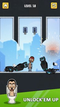 Télécharger Head Monster: Move Survival Occasionnel pour Android Capture d'écran 5