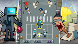 Télécharger Merge War: Monster vs Cyberman Arcade pour Android Capture d'écran 2