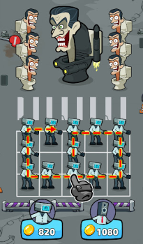 Télécharger Merge War: Monster vs Cyberman Arcade pour Android Capture d'écran 4