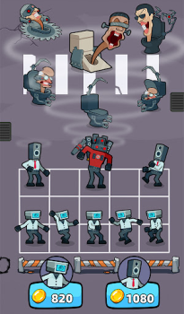 Télécharger Merge War: Monster vs Cyberman Arcade pour Android Capture d'écran 6