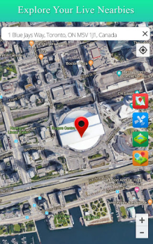 Télécharger Live Satellite View GPS Map Cartes et navigation pour Android Capture d'écran 2