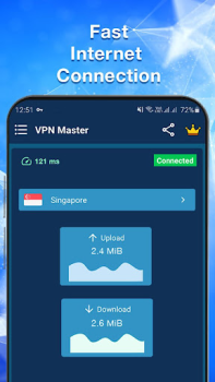 Télécharger VPN Master - Fast Secure Proxy Outils pour Android Capture d'écran 2
