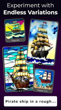 Télécharger CreArt - Générateur d'art IA Art et design pour Android Capture d'écran 6