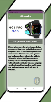 Télécharger GS7 pro max Smartwatch Guide Actualités et magazines pour Android Capture d'écran 3