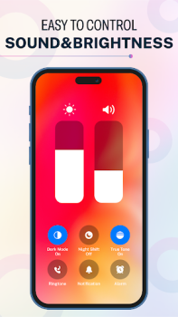 Télécharger iOS 17 - Control Center App Personnalisation pour Android Capture d'écran 4