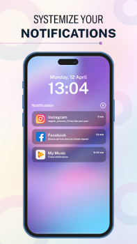 Télécharger iOS 17 - Control Center App Personnalisation pour Android Capture d'écran 7