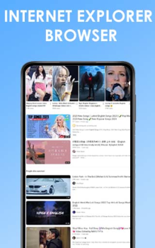 Télécharger Web Browser- Internet Explorer Communication pour Android Capture d'écran 2