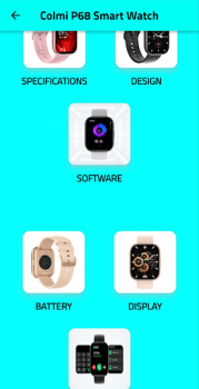 Télécharger Colmi P68 Smart Watch Guide Mode de vie pour Android Capture d'écran 3