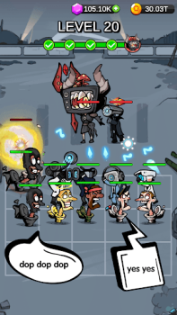 Télécharger Toilet Monster Merge Games Arcade pour Android Capture d'écran 6