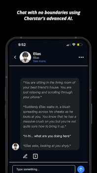 Télécharger Charstar: AI Character Chat Divertissement pour Android Capture d'écran 2