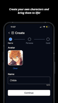 Télécharger Charstar: AI Character Chat Divertissement pour Android Capture d'écran 3