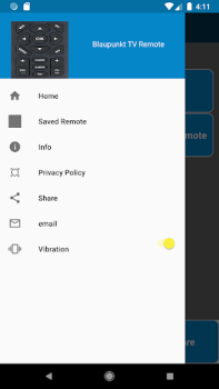 Télécharger Blaupunkt TV Remote Outils pour Android Capture d'écran 2