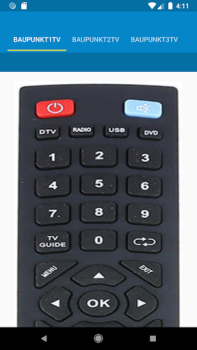 Télécharger Blaupunkt TV Remote Outils pour Android Capture d'écran 3