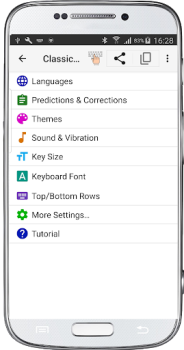 Télécharger Grand Clavier Classique Outils pour Android Capture d'écran 5