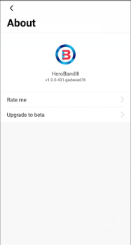Télécharger HerobandⅢ Santé et forme physique pour Android Capture d'écran 4
