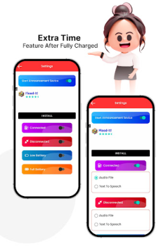 Télécharger Notification son de batterie Outils pour Android Capture d'écran 2