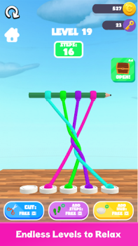 Télécharger Twisted Ropes 3D Tangle Master Jeux de réflexion pour Android Capture d'écran 2