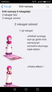 Télécharger Namaz Kitaby Livres et guides pour Android Capture d'écran 3