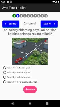 Télécharger Avto Test 1000+ Voitures et transports pour Android Capture d'écran 3