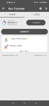 Télécharger REV TUNNELER Outils pour Android Capture d'écran 4