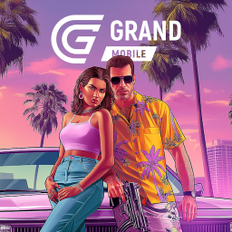 Logo Grand Mobile - гонки и суета