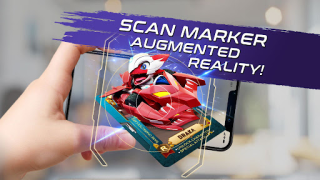 Télécharger Gery Pasta Monkart AR Course pour Android Capture d'écran 2