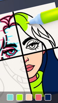 Télécharger Coloriages à assembler Simulateurs pour Android Capture d'écran 7