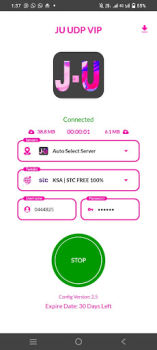 Télécharger Ju UDP ViP Outils pour Android Capture d'écran 4