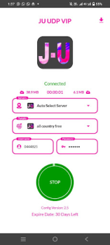 Télécharger Ju UDP ViP Outils pour Android Capture d'écran 6